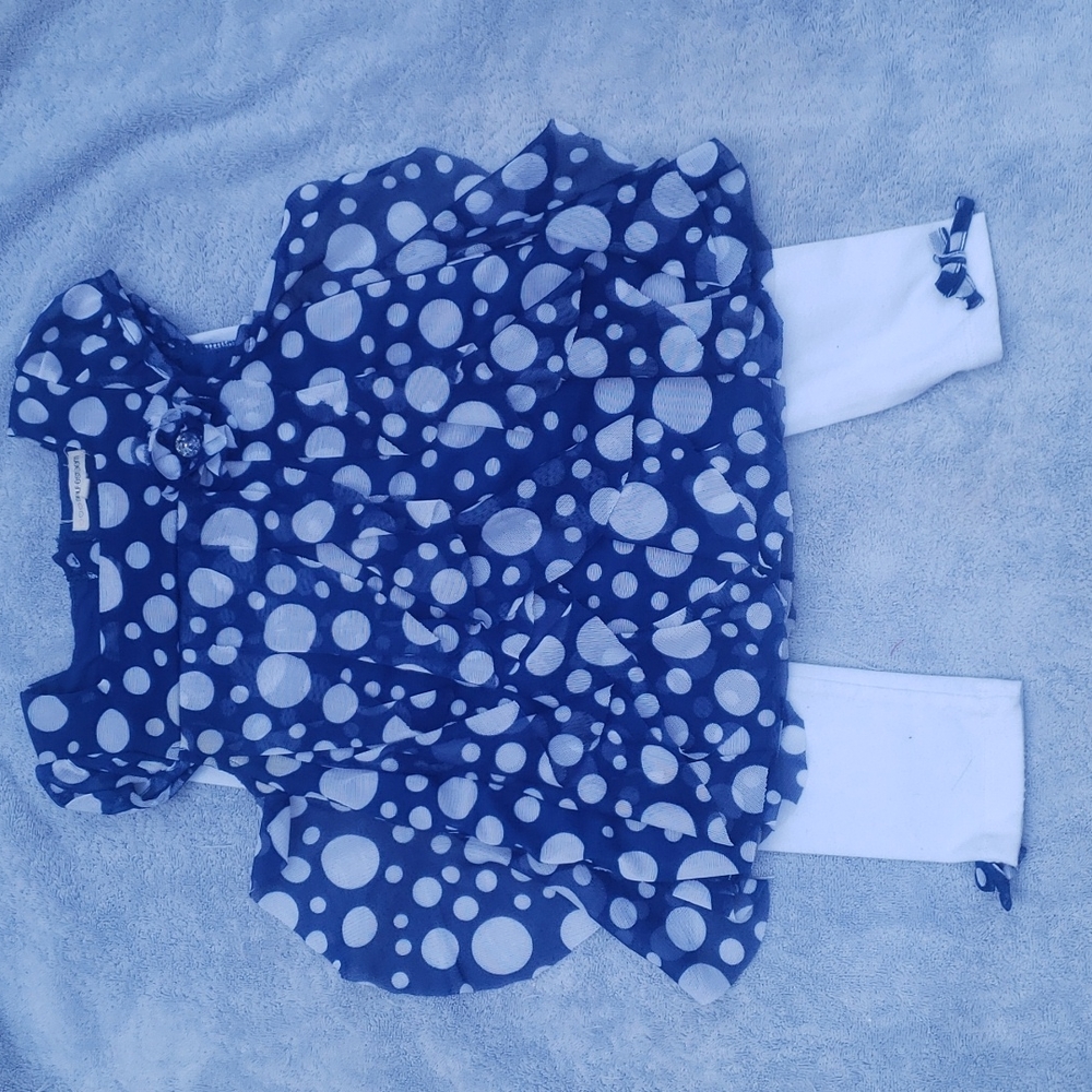 Girl's Polka Dot Set Size 4T